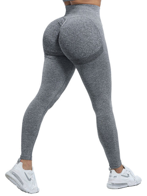 Women's Sexy Bubble Butt High Waisted Push-Up Fitness Leggings